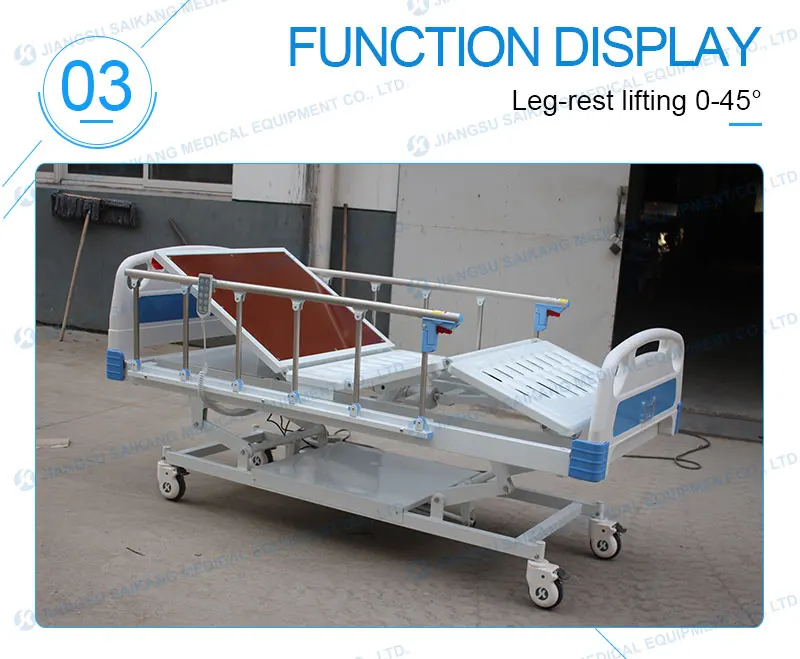 Sk0054 Used Adjustable Electric Hospital Medical Beds With Abs