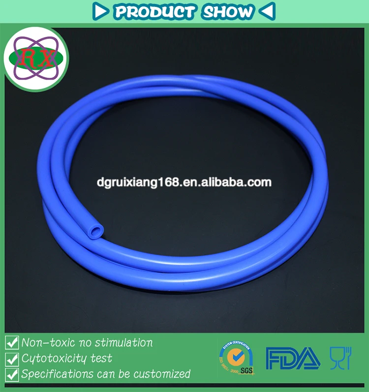 Tuyau Silicone 5 Mètres - Diamètre 4 Mm - Résistant -60°C à +260°C - Pour Air, Vide, Pompes - Bleu Ou Rouge