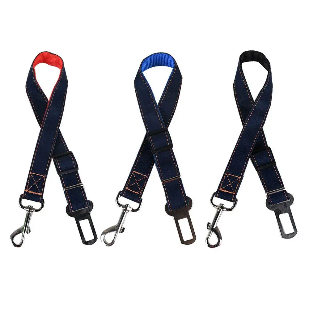 MyLifeUNIT Dog Car Seat Belt Harness, Dog Safety Harness Seat Belt Leash for Car (3 Pack)