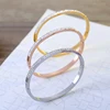 2017 gold bangles latest designs,slim genuine diamonds stainless steel bangle bracelet(pr1777)