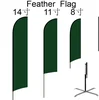 Custom Flags Wholesale Teardrop Advertising Banner And Feather Flag For Roadside Flying Flags Promotional usage Exhibition Event