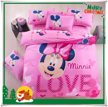 China Wholesale King Cotton Fabric For 3d Mickey Minnie Mouse