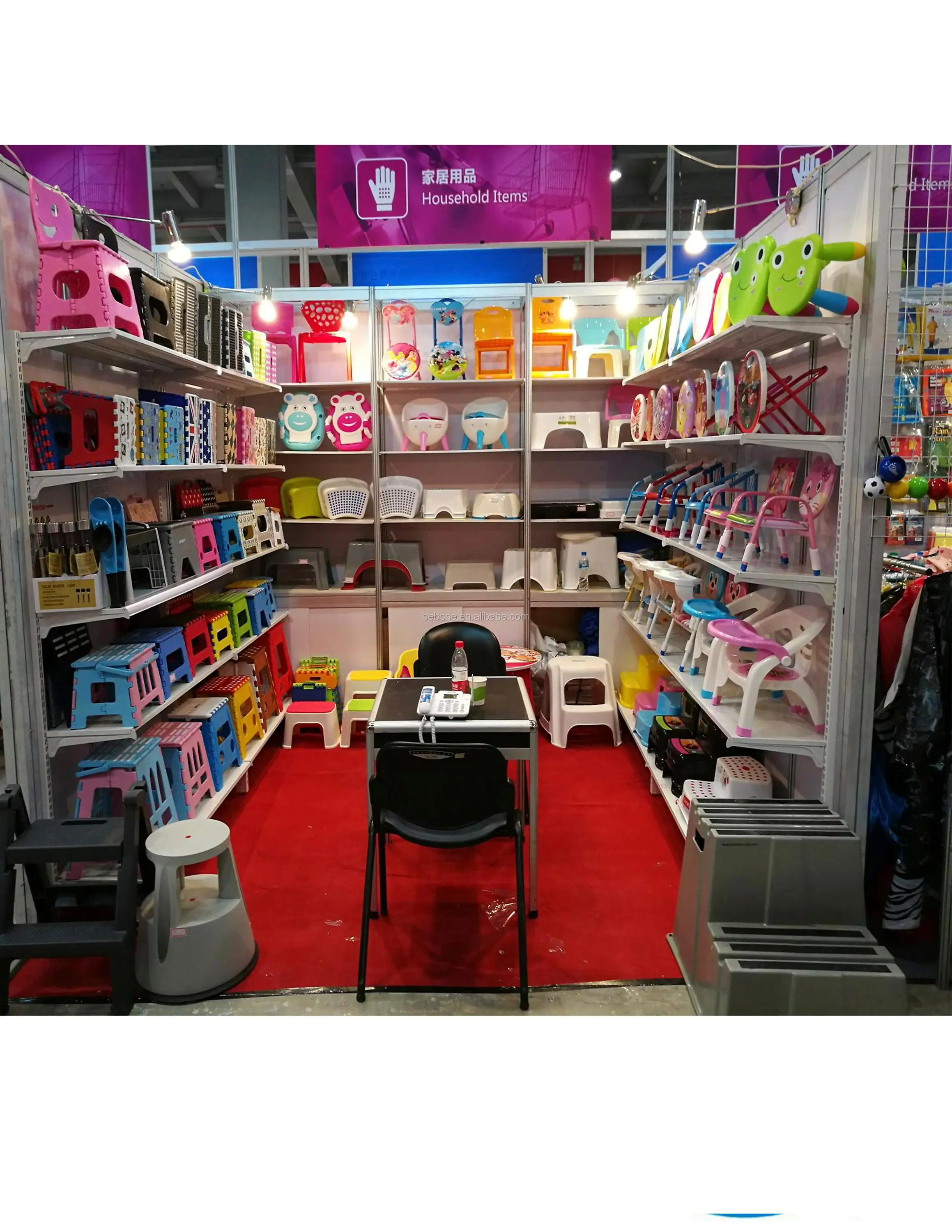 EN14183 25cm  height plastic folding stool with printing New product outdoor plastic folding stool plastic step stool