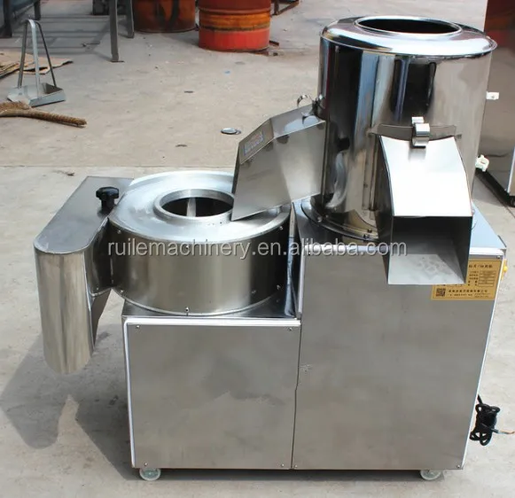 High Quality Multifuction Potato Washing Peeling Cutting Machine