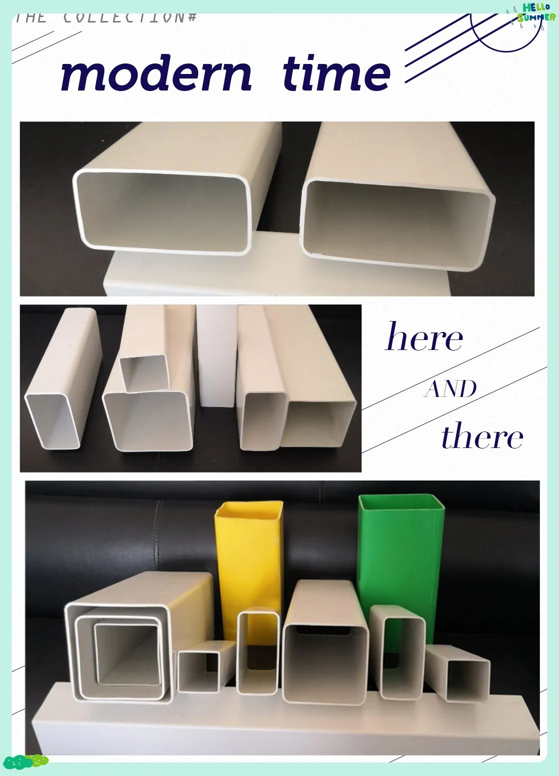 6 Inch Pvc Square Rectangular Pipe And Fittings Manufacturer Price