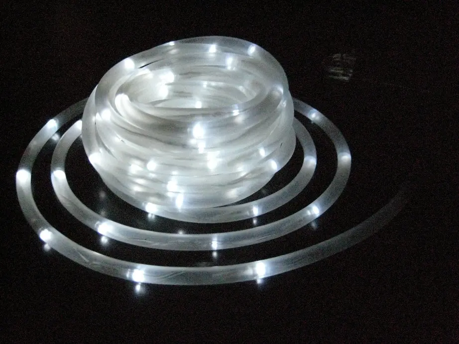 2014 new design 50 LED rope light,solar outdoor rope lights.