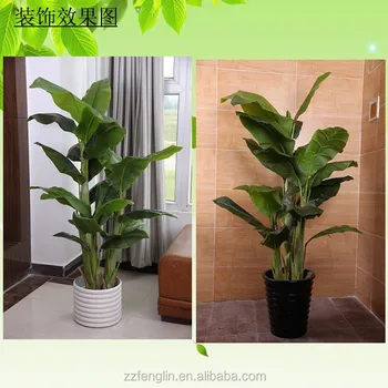 Hot Selling Cheap Artificial Banana Plant Tree Wholesale Indoor