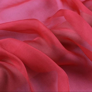 100 pure silk chiffon fabric