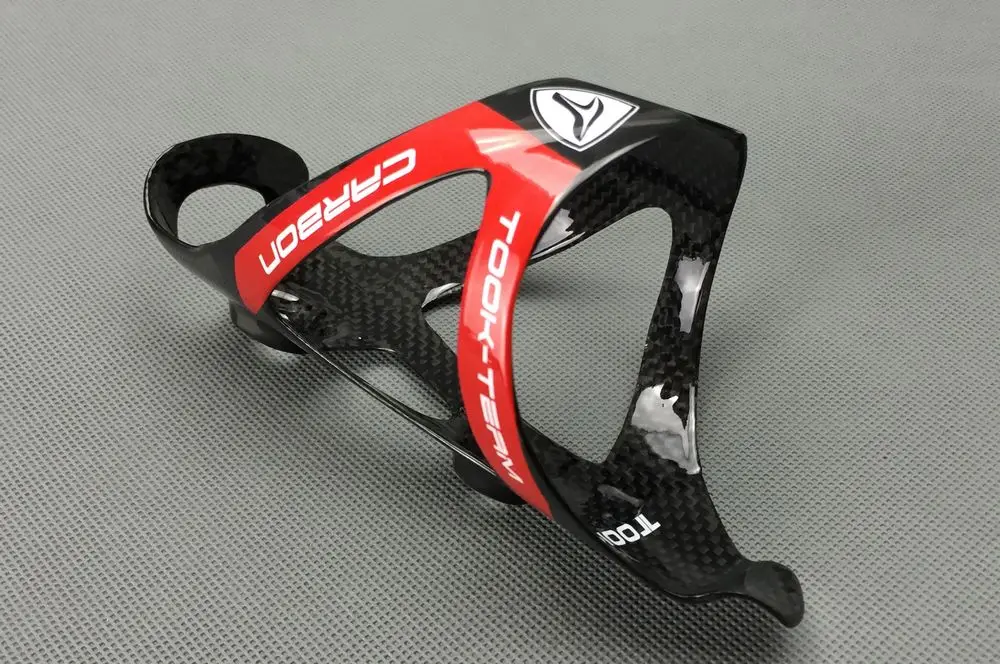 Bicycle Bottle Holder Carbon Fiber Mountain Road Bike Cycling Outdoor Water Bottle Drink Holder