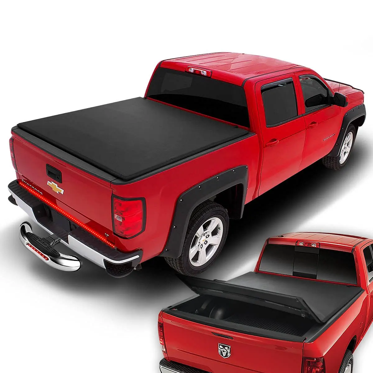 Buy Bully Bbs 1103 4pcs Side Step Cr 605l Chrome Hitch Step W Led Brake Light In Cheap Price On Alibaba Com