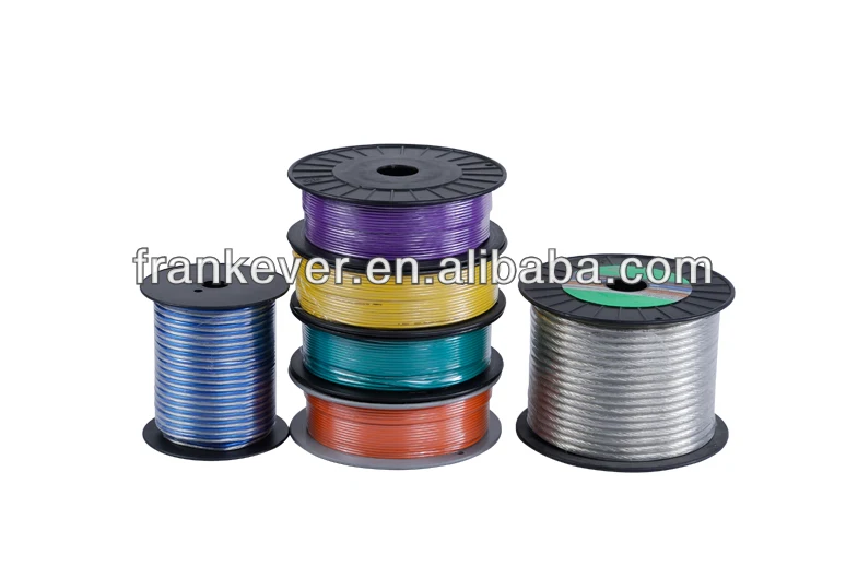 4c 16 Awg Flat Car Audio Speaker Wire Automotive Speaker Cable Buy 16