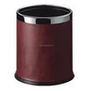 Dual layer PP waste bin plastic recycling dustbin round trash can office hotel garbage recycling bins waste bin trash can