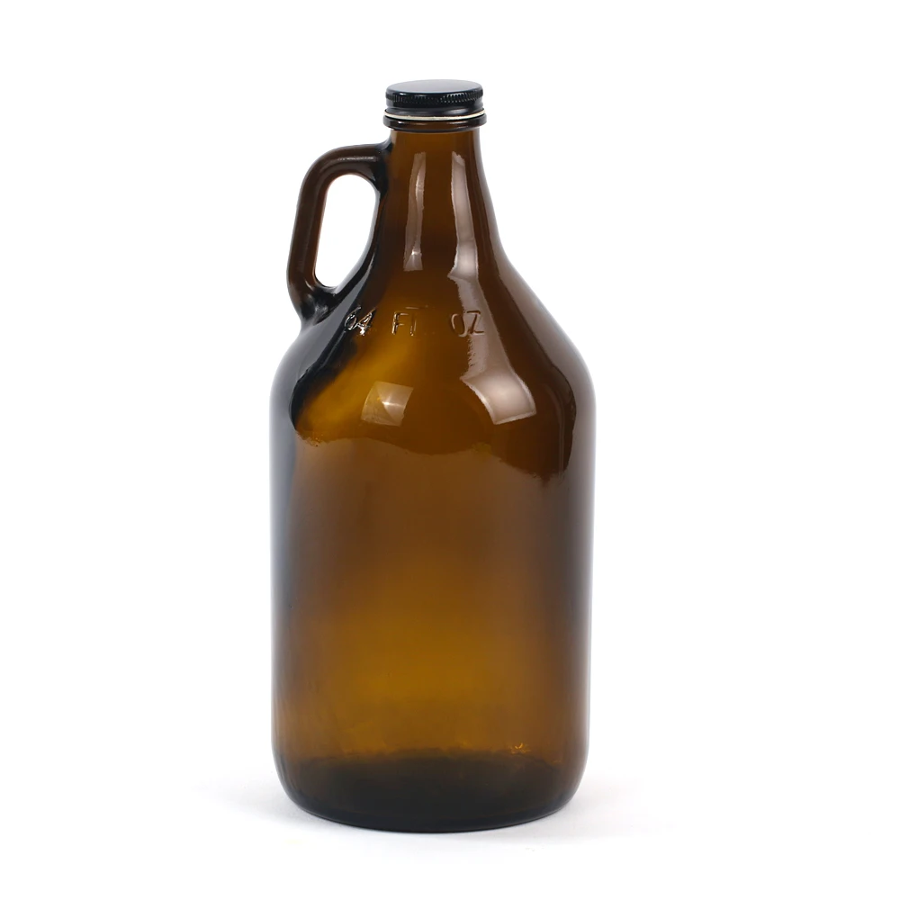 wholesale 1.5l clear growler wine glass bottle, wine glass bottl