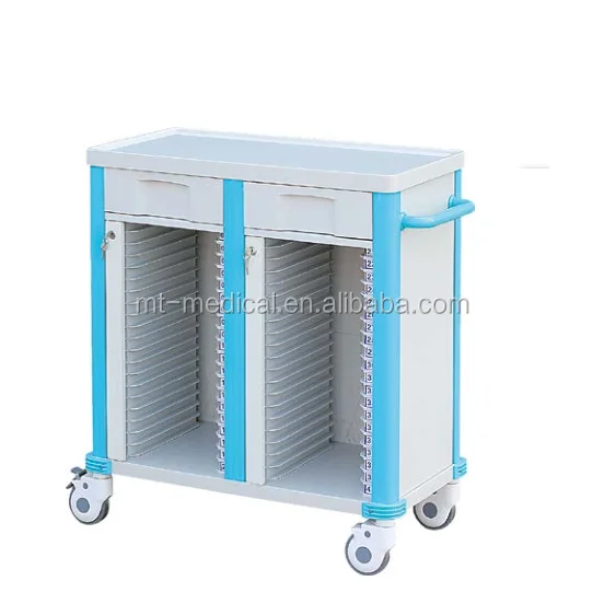 ABS double rows high quality case history trolley