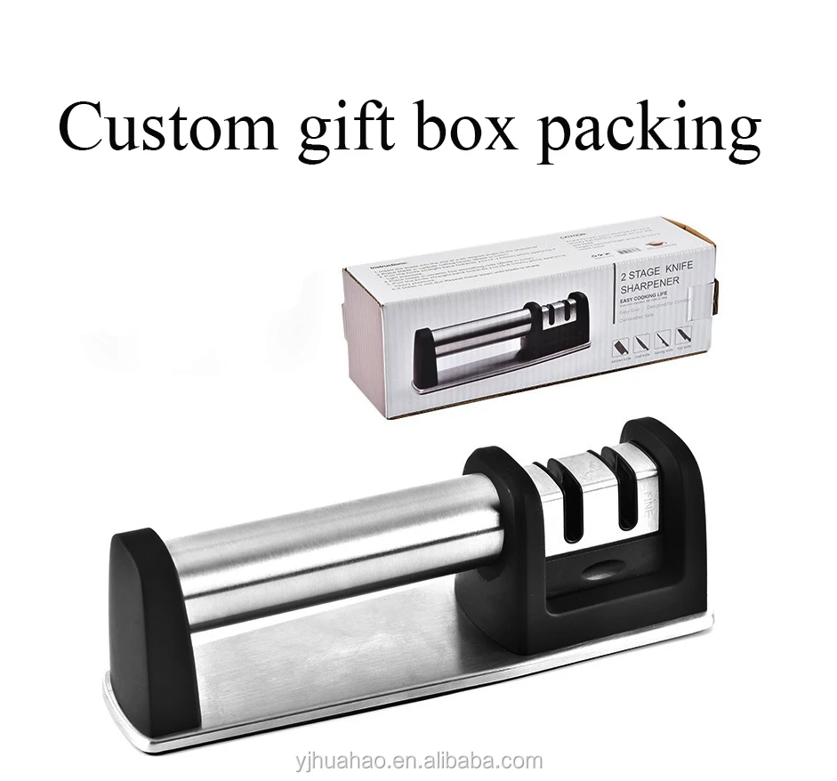 Professional Knife Sharpener 2 Stage Knife Sharpening With Diamond