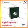 The output is the AC voltage signal high frequency qualified rigid Rogowski Coil sensor