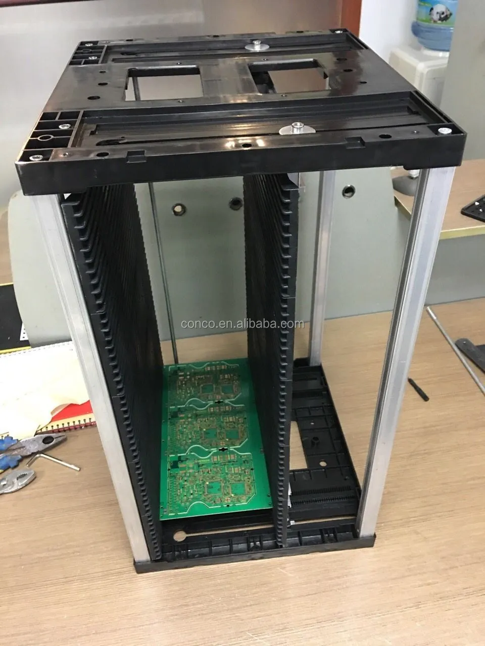 Smt Plastic Circuit Board Esd Racks Pcb Magazine Buy Esd Racks Pcb