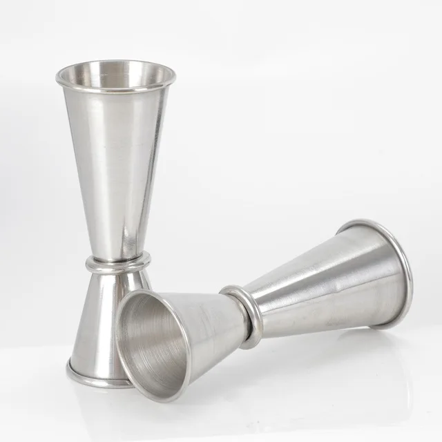 Bar Japanesestyle Double Cocktail Jigger,18/8 Stainless Steel 30/60ml