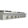 Hyxion 6 Burner Stainless Steel Gas Cooking Range Tops