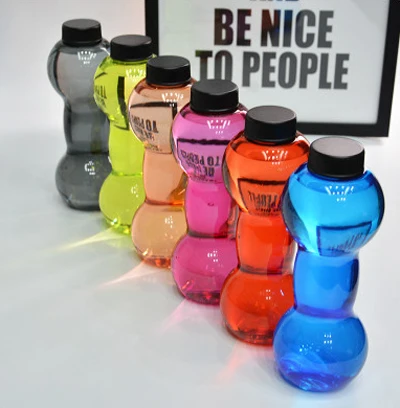 Cheap Hot Sale 550L Dumbbell sport water bottle with customized logo