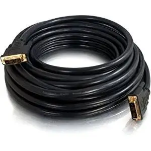 C2g 100Ft Pro Series Dvi. D Cl2 M/M Single Link Digital Video Cable . Dvi For Audio/Video Device . 100 Ft . 1 X Dvi. D (Single. Link) Male Digital Video . 1 X Dvi. D (Single. Link) Male Digital Video . Shielding . Black "Product Type: Hardware Connectivity/Connector Cables"