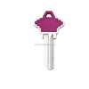 Iron double handle door lock blank key