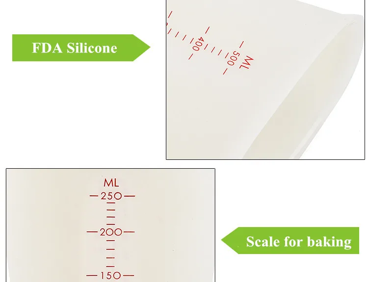 silicone measuring cups