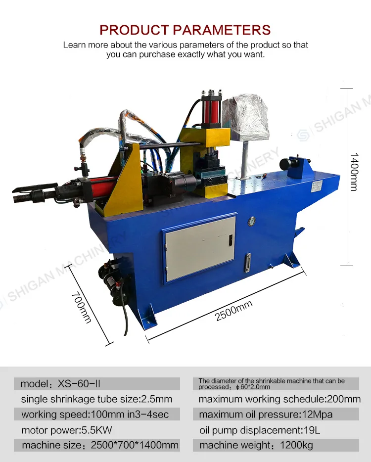 60 Single Head Hydraulic Pipe Expanding Machine Cnc Automatic Flaring