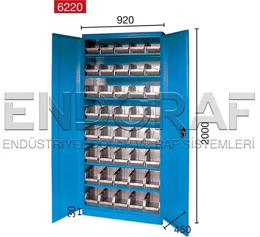 Small Parts Cabinet With 40 Bo Steel Bin Storage 40 Bo Steel Parts Bin Storage