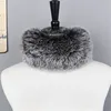 Fashion Genuine Fox Fur Collar Scarf Shawl Collar Women's Wrap Stole Scarves