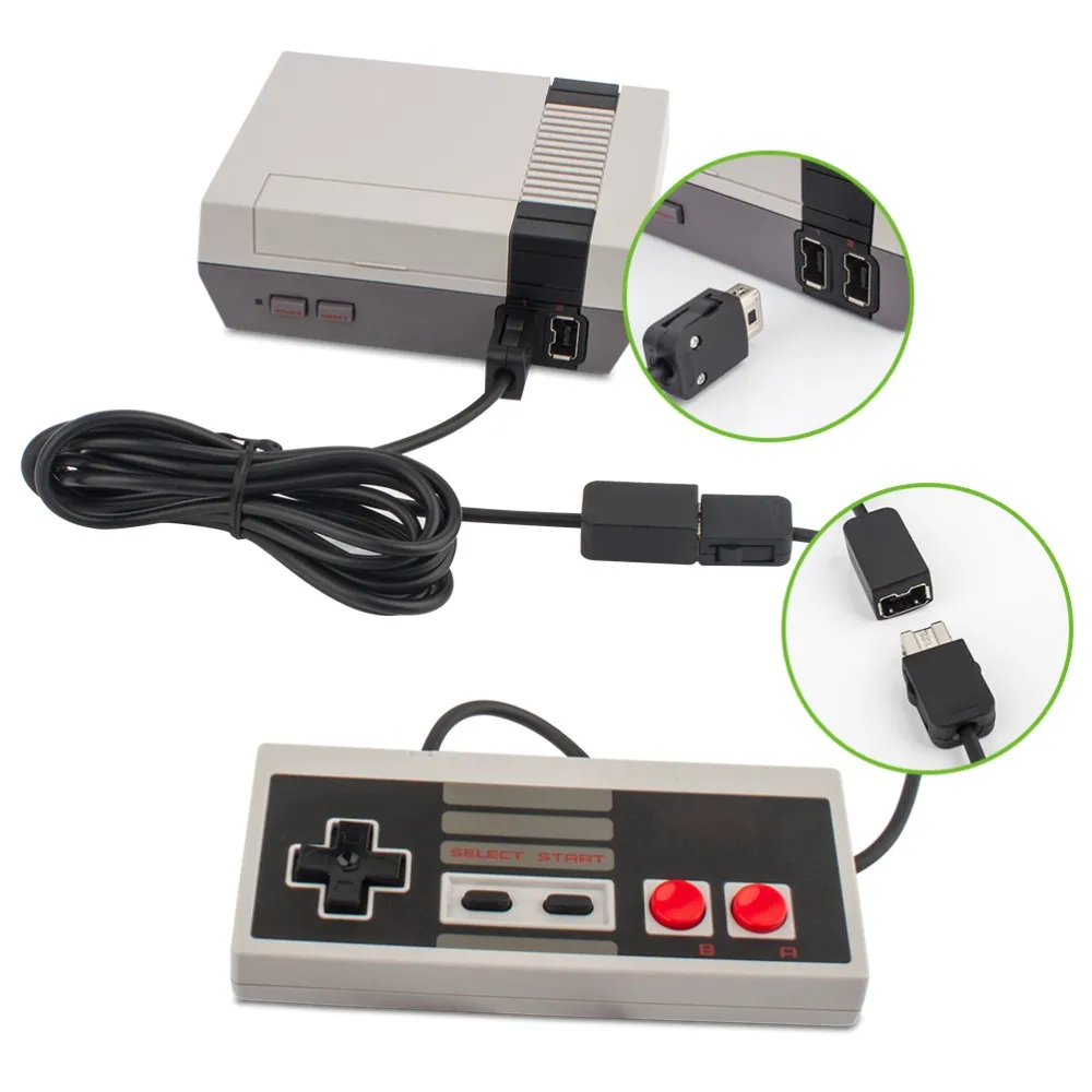 1.8m 6ft Extension Cable For Nintendo Nes Mini Classic Edition ...