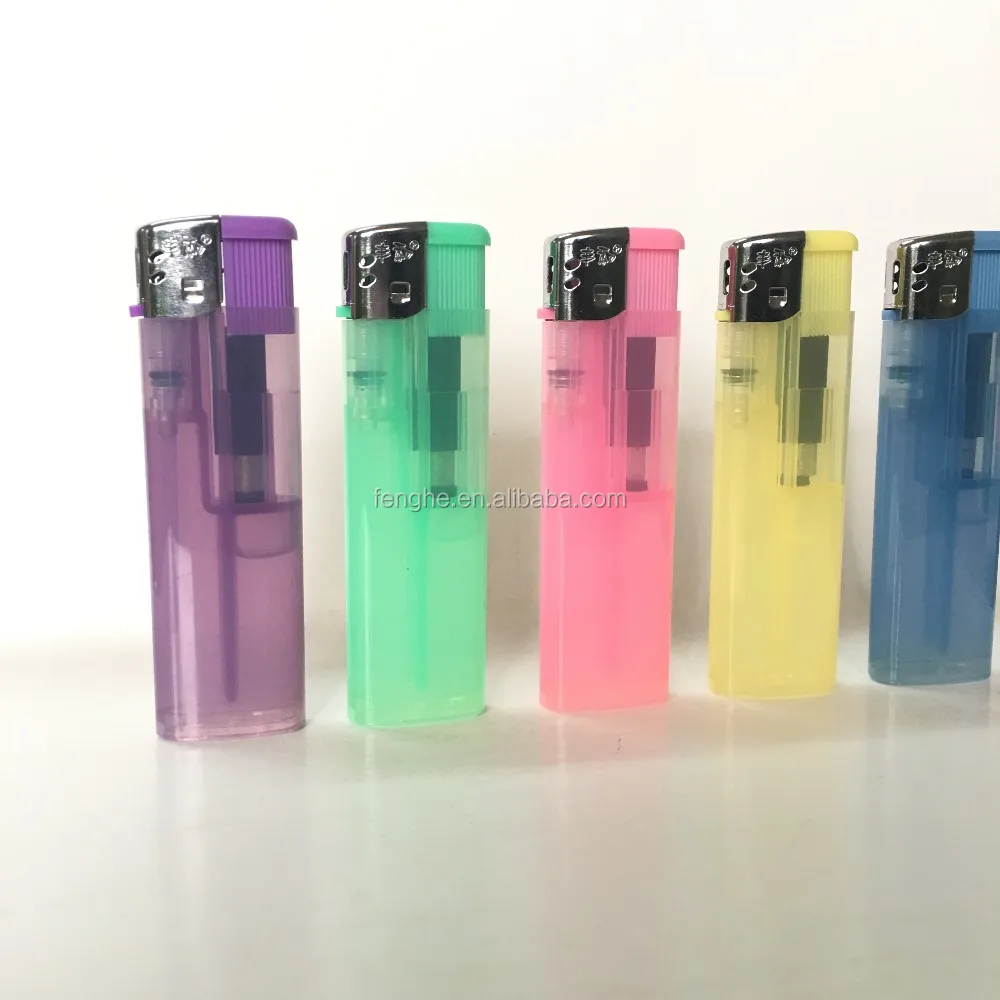 New Atomic Plastic Gas Plastic Lighters Fh808 Semiclear Buy Plastic