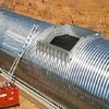 Corrugated Steel Pipe As Material Pipeline, waterproof, fireproof