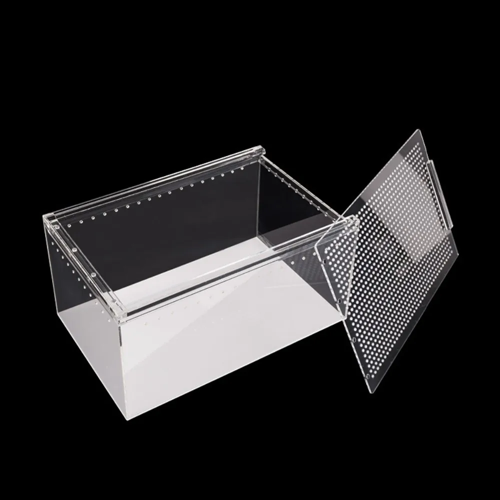 2018 Manufacturer Custom Clear Plexiglass Acrylic Square Terrarium