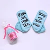Wine Socks with Cupcake Gift Packaging: Christmas Gifts with If You Can Read This, Bring Me Some Wine fuzzy socks