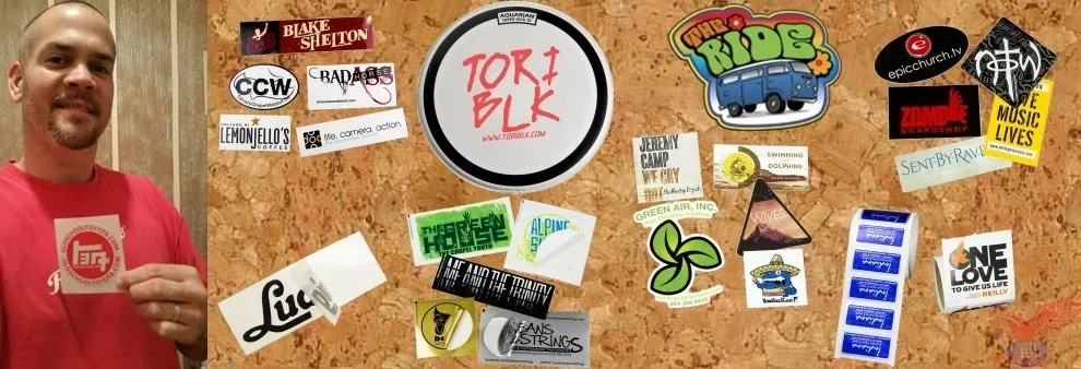 custom permanent waterproof pvc vinyl kiss cut sticker