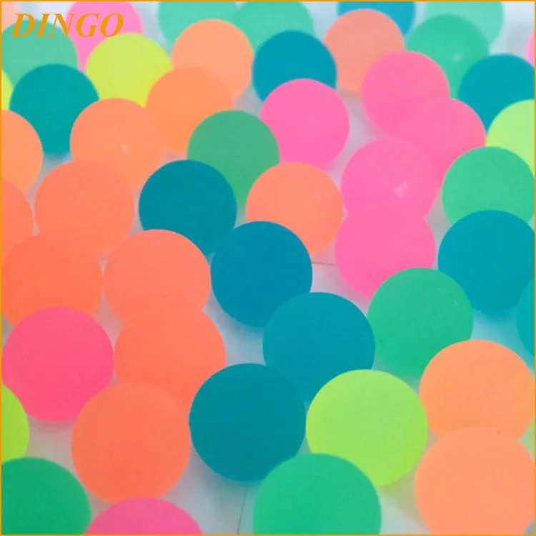 Popular Luminous Rubber Ball Child Colors Twisted Egg Balls Child Toy