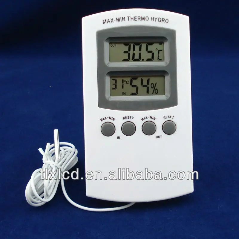 Dth16 Incubator Thermometer & Thermometer For Measure Water Temperature & Digital Hygrometer