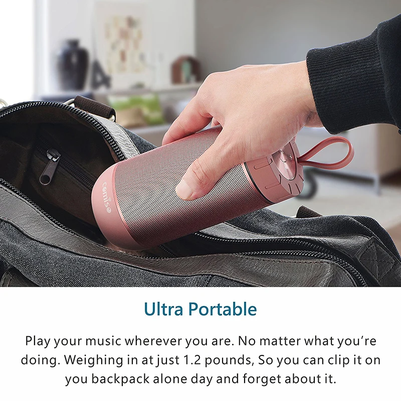 2019 high quality IP65 waterproof Portable Bocinas Bluetooth Speaker - ANKUX.COM