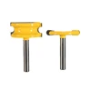 Woodworking Mortising router with arc round over profile 1/4" shank for wood barrel bathtub Carpentry tools