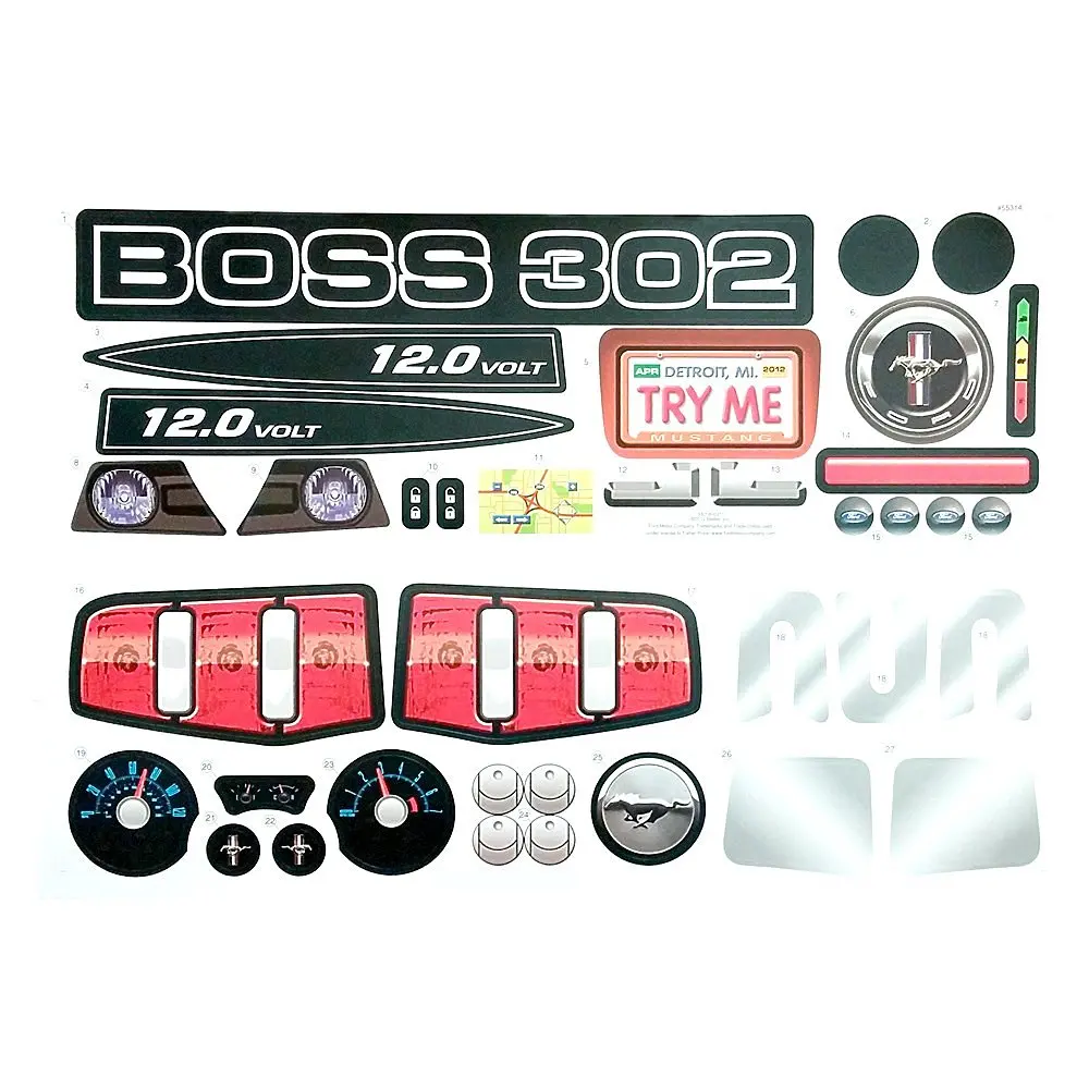 boss 302 power wheels