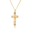 32424 Xuping fashion 18k gold plated religious cross pendant
