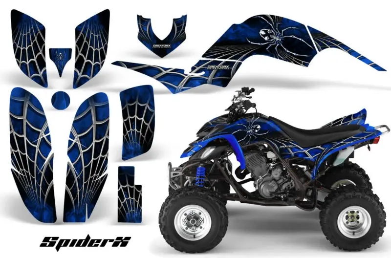 Yamaha Raptor 660 Graphics Kit SpiderX Blue.jpg