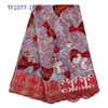 Good quality fashion nice guipure lace wax fabric wax mix lace for making dress