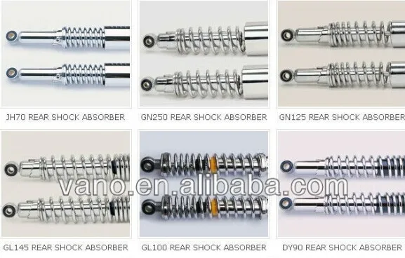 Hot Sale motorcycle shock parts 320mm motorcycle rear shock absorber