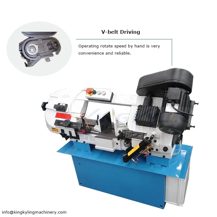 Kk712n Rotate Industrial Metal Iron Cutting Machine 90 Degree Cnc Band