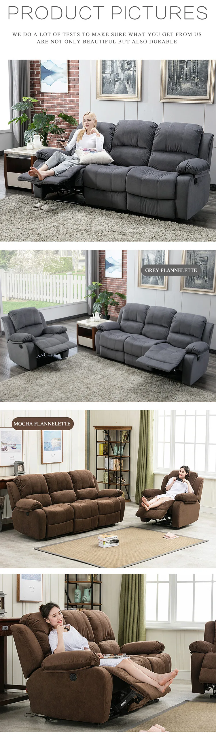 nitaly leather recliner sofa