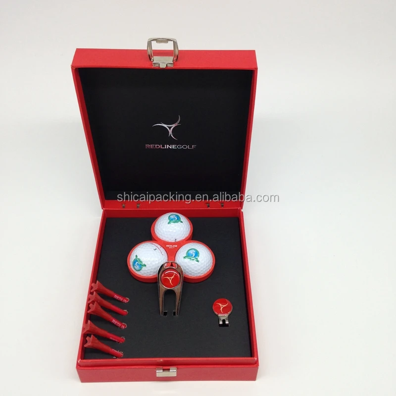 
High Quality Custom Paper Box for Golf Set with Lock and Tray from China Manufacturer 