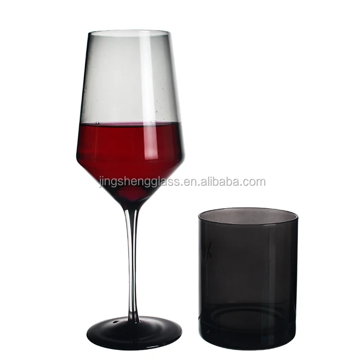 2019 Unique Smoky Grey Diamond Wine Glass Goblet With Artist Stem Buy Diamond Wine Glass Diamond Wine Tumbler Diamond Shaped Wine Glass Product On Alibaba Com