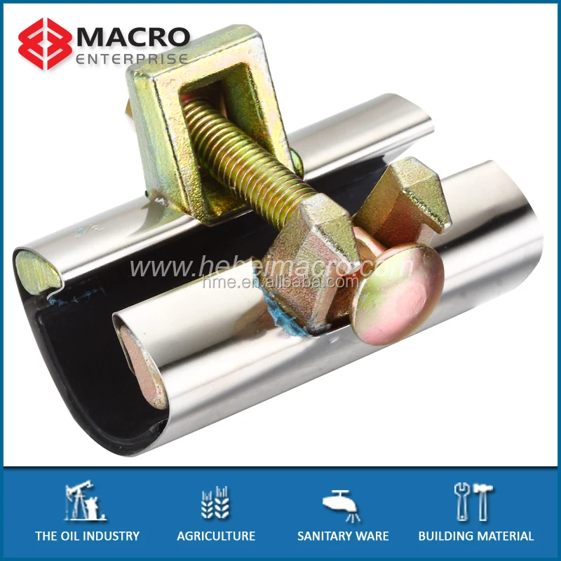 Ductile Iron Pipe Repair Clamp With Single Band & Double Bands & Three